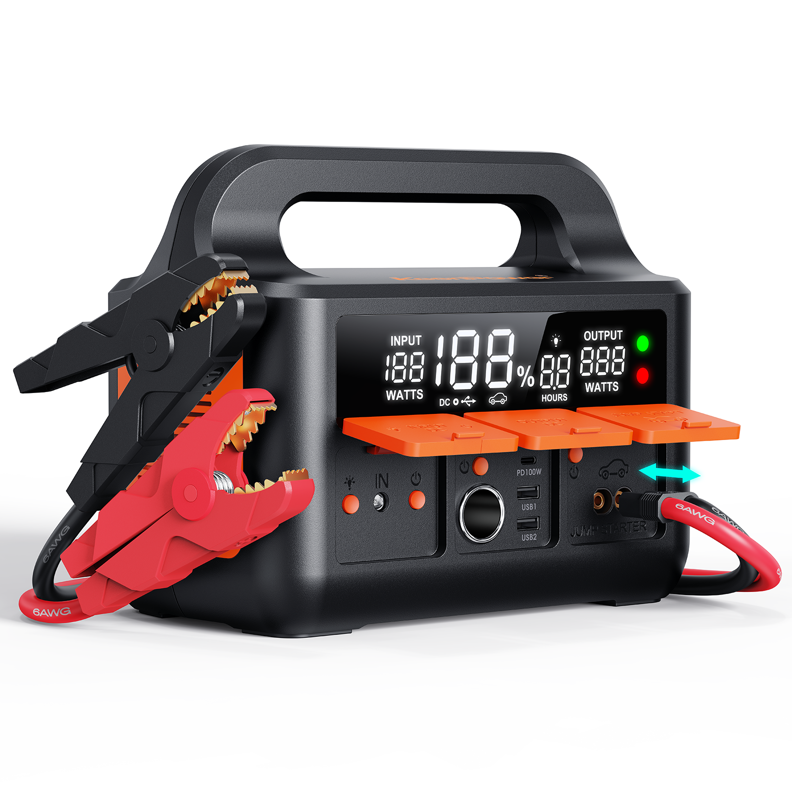KeenPower 8000A Jump Starter