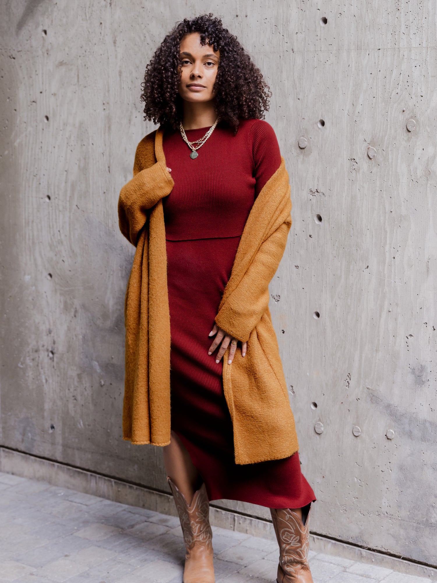 Chloe Cardigan Sweater | Chai - Kindred Bravely