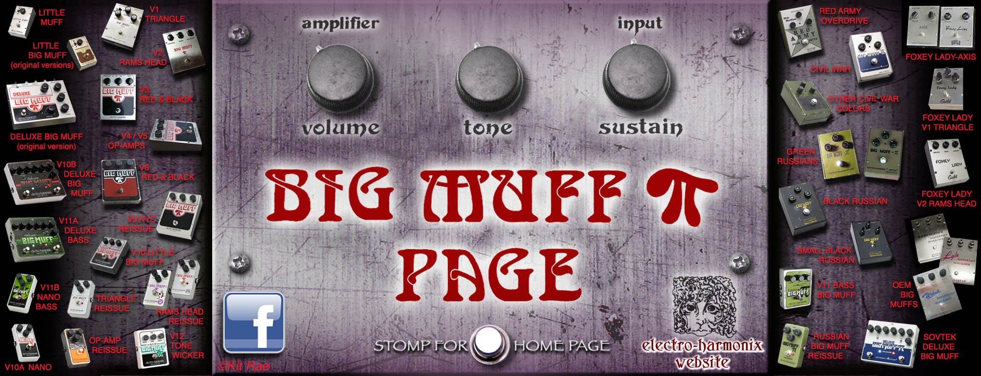 The Big Muff History of All Versions Part 1