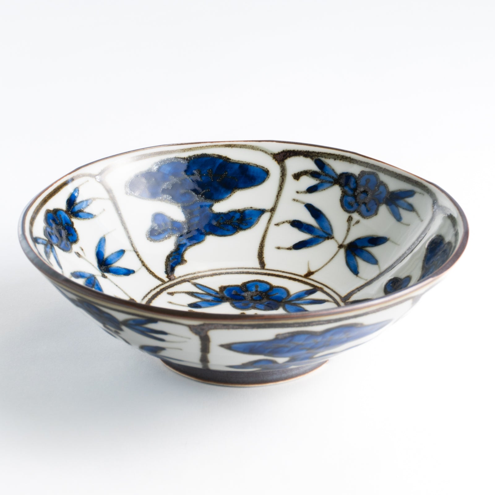 京都 清水焼】大平鉢 鉄染霊芝 岩華窯｜コトポッター