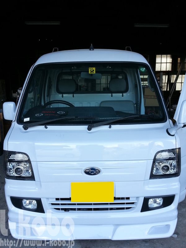 サンバートラックのヘッドライト1 ｜【エルコボ】ヘッドライト、テール