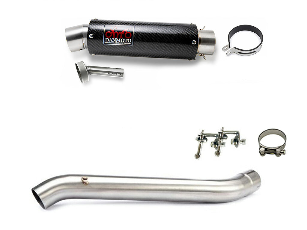CBR1000RR 2004-2007 SC57 DANMOTO カーボン スリップオンマフラー