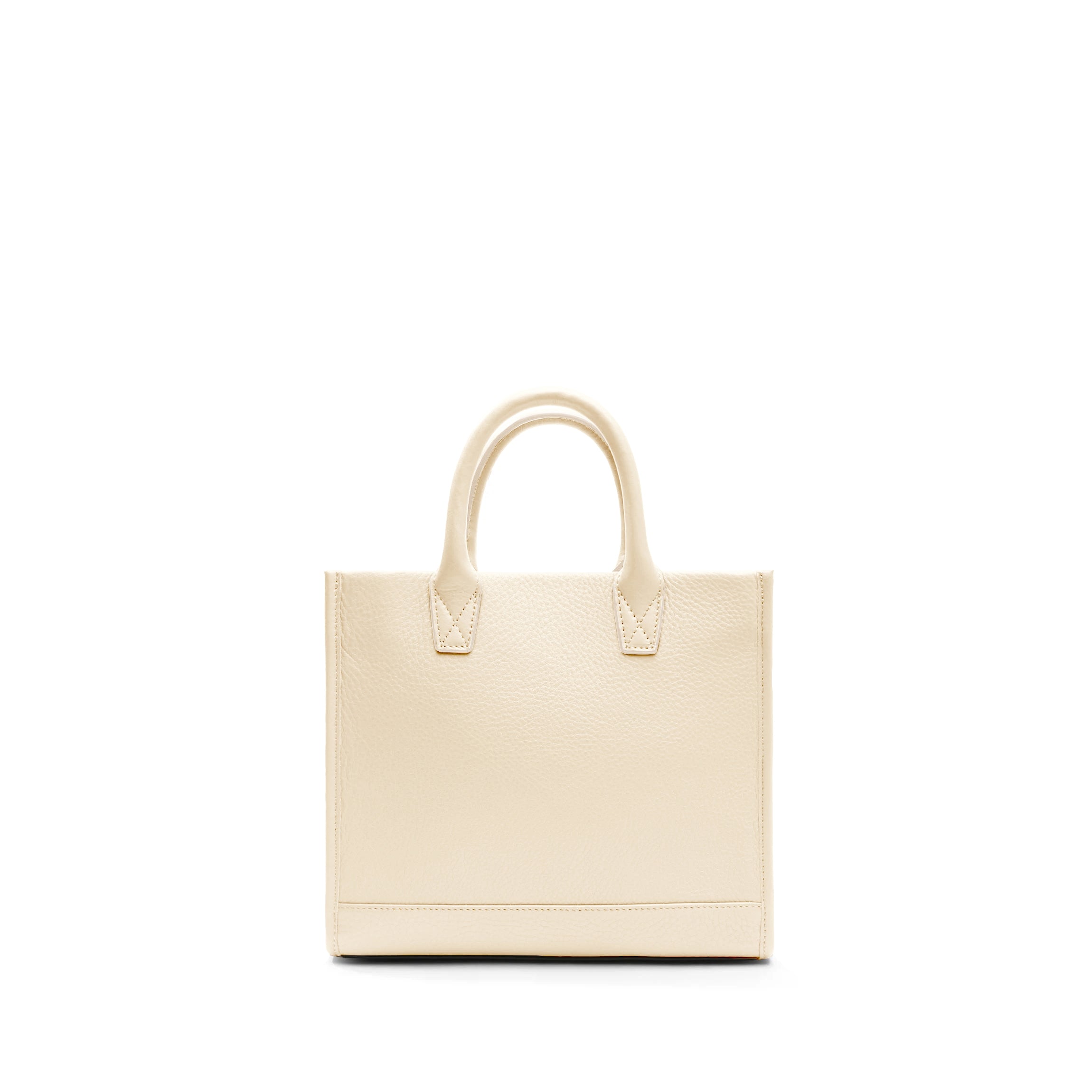 Kress Mini Top Handle Bag | Full grain leather, chic structured