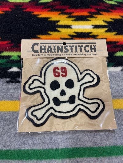 ライオット/RIOTT ワッペン “69 SKULL” FELT PATCH 商品詳細｜WEIRDO