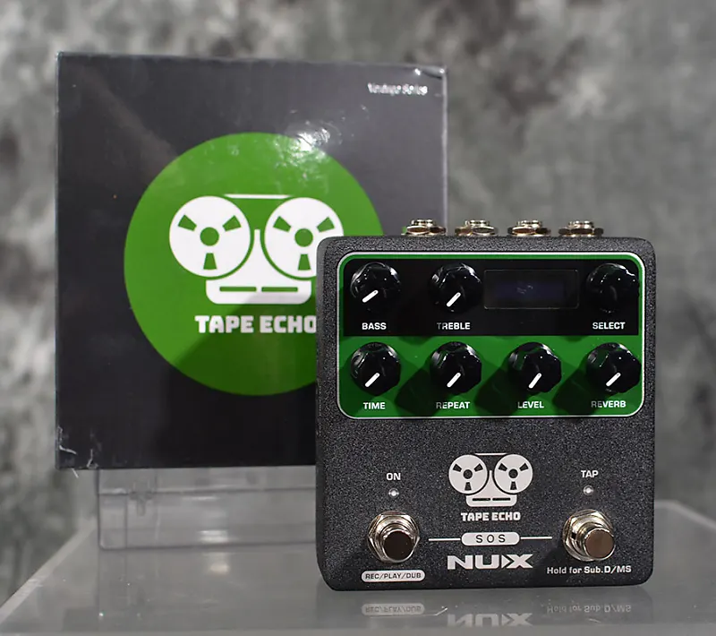 NuX Verdugo Series NDD-7 Deluxe Space Tape Echo Pedal – Mainstagemusic