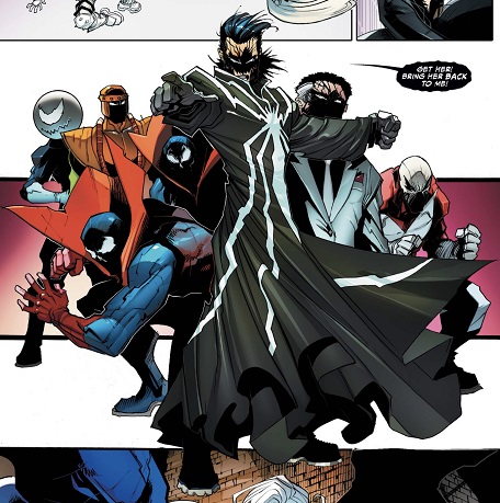 Venom spawn (clone of Venom symbiote, created by Bob)