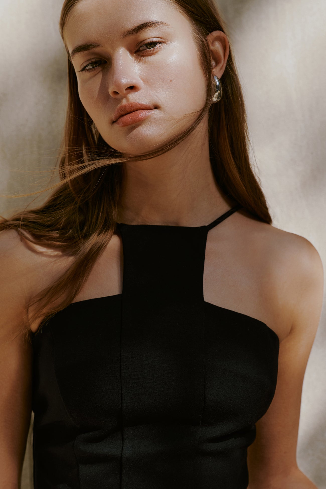 Women's European Ponte Square-Neck Top - Bianca Top | Marcella