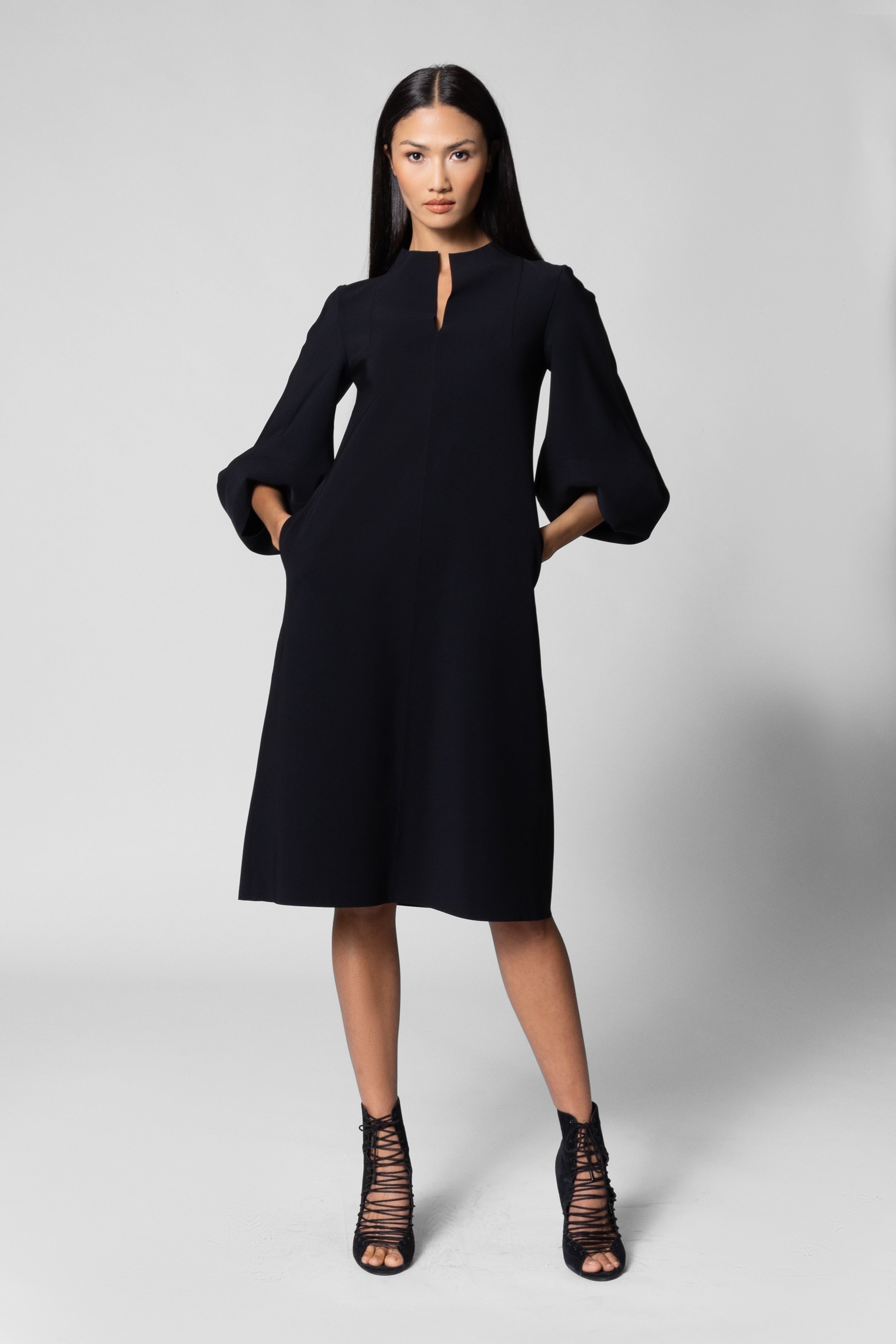 Midori Dress - Black – Maria Pinto
