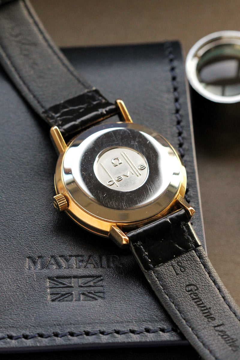 Omega De Ville 166.0161 white dial watch made in 1970s – Mayfair Watch