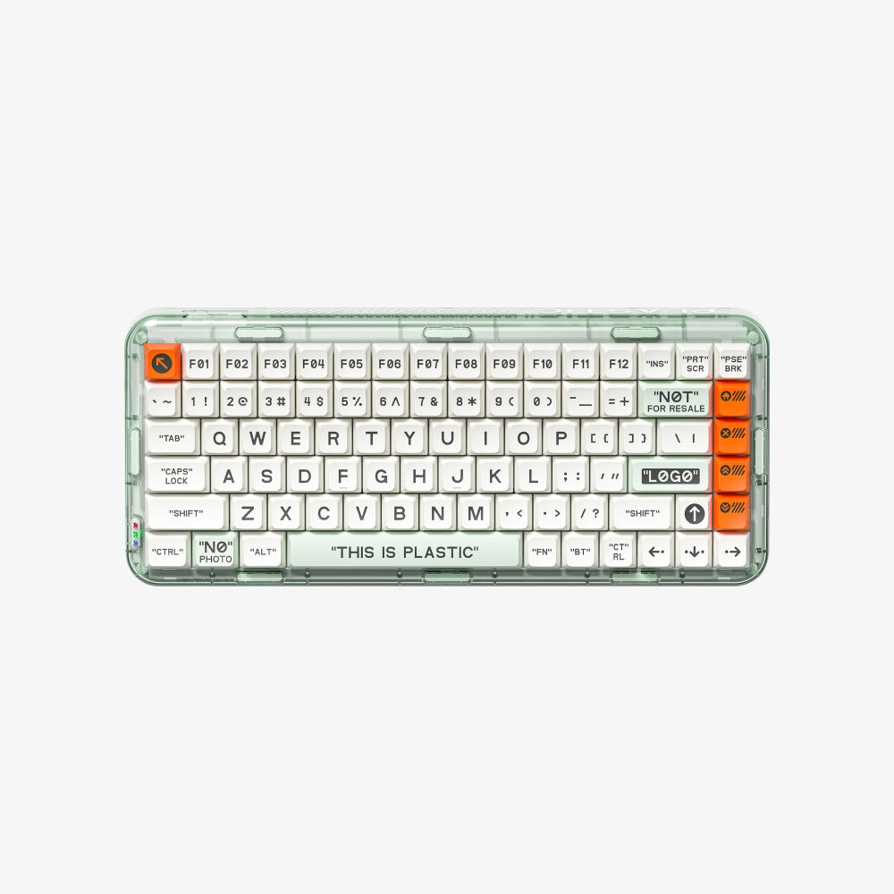 MOJO84 Plastic See-Through Keyboard | MelGeek
