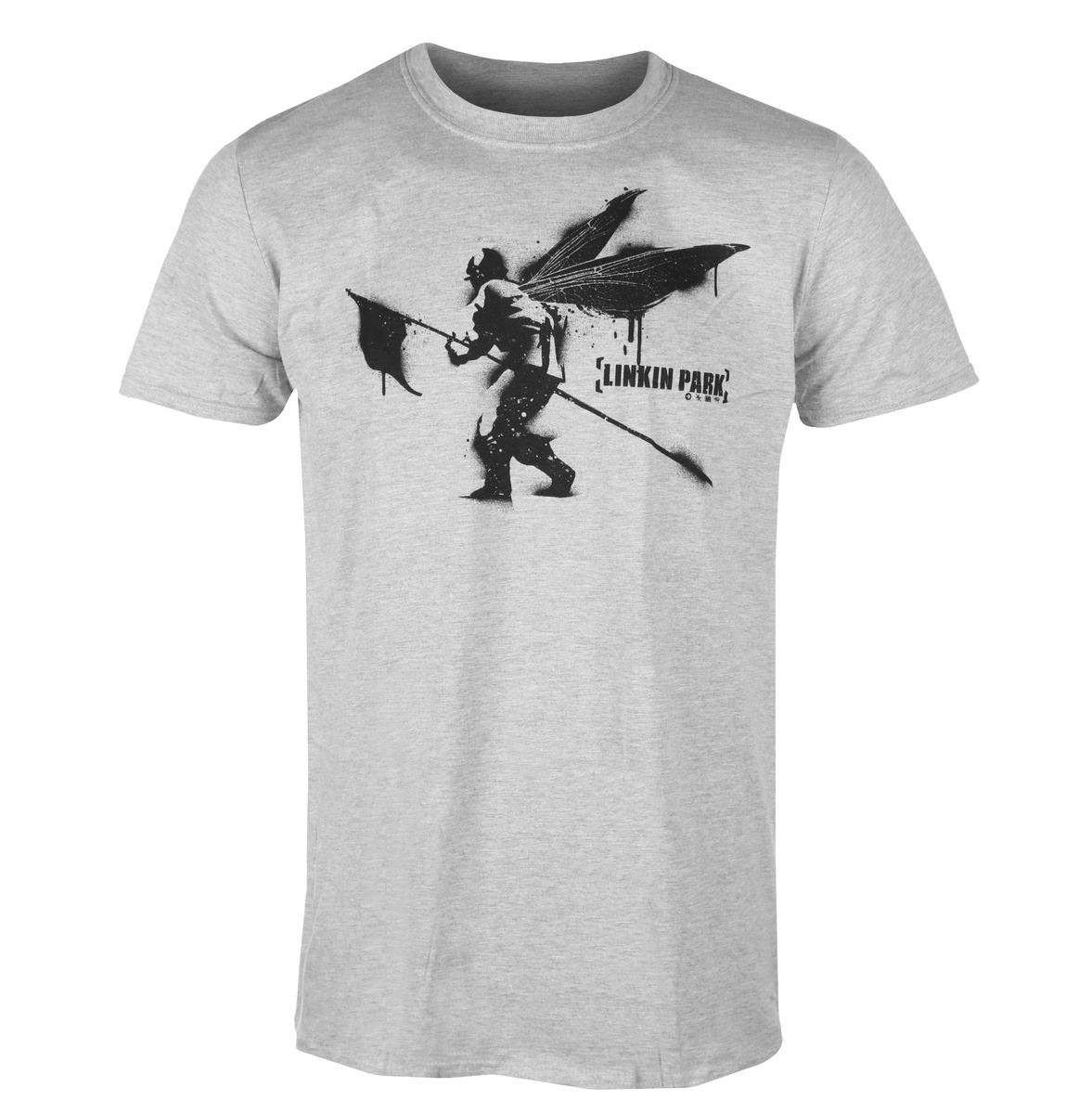 men's t-shirt Linkin Park - Street Soldier - GREY - ROCK OFF