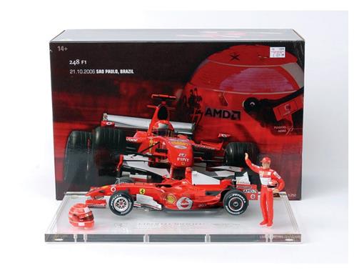 Ferrari: F248 - Michael Schumacher - GP Brasil (2006) - 1:18