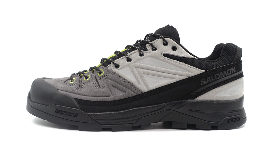 SALOMON X-ALP LOW LTR BLACK/CASTELROC/DK CITRON – mita sneakers