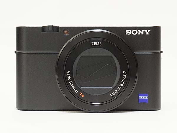 ソニー SONY サイバーショット DSC-RX100M3の外観をみる EVF内蔵の