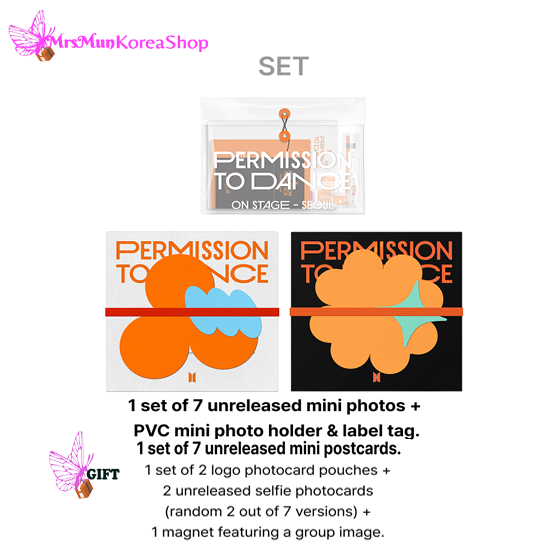 BTS Permission To Dance On Stage Live Set Album + PTD Seoul