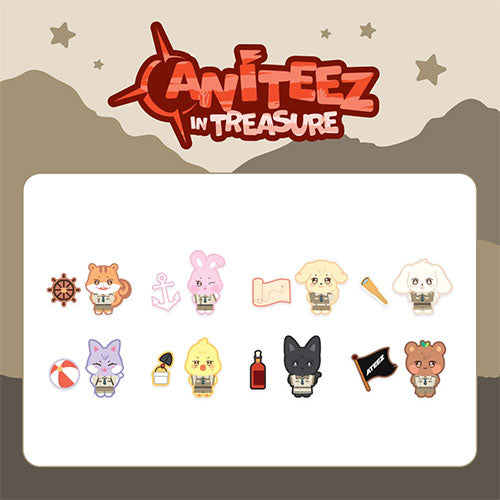 ATEEZ X ANITEEZ [ STITCH WAPPEN SET ] ANITEEZ IN TREASURE - Music