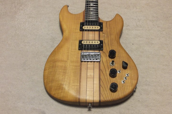 ARIA Pro-II Matsumoku Made TS-600 Through Neck