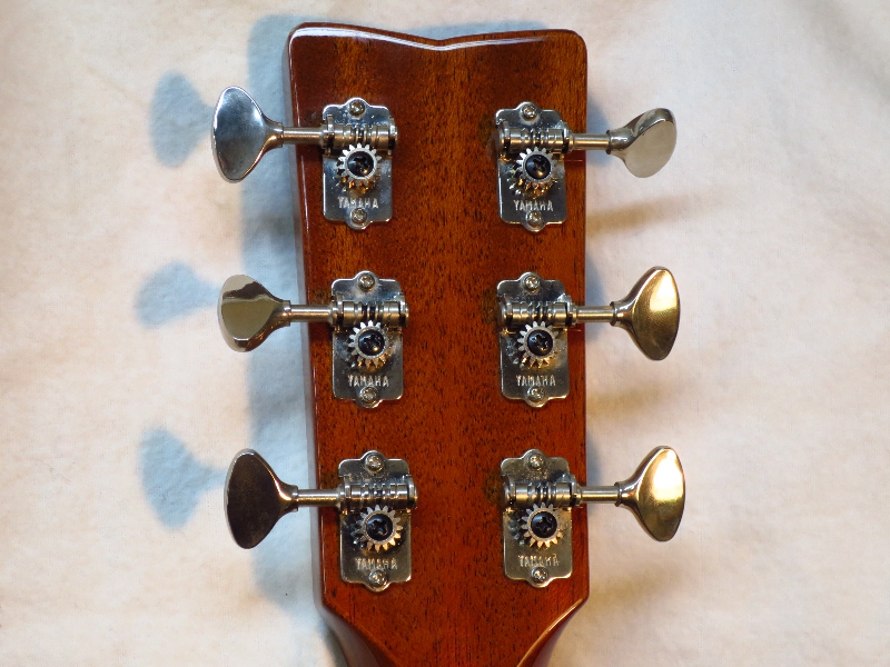 YAMAHA THE FG のペグ交換 of 村山工房