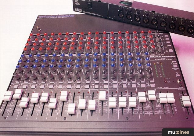 Mackie Designs CR1604 Mixer (MT Jun 92)
