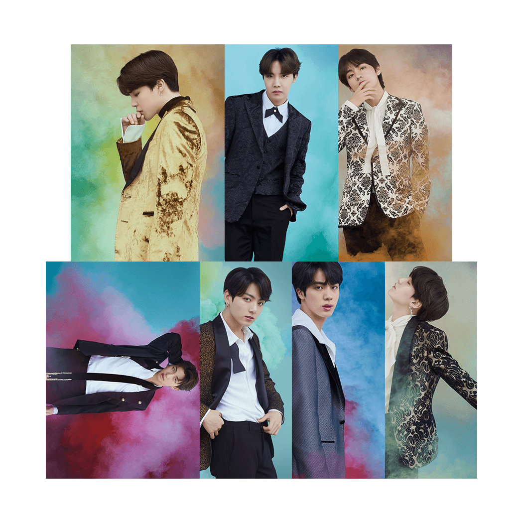 BTS Individual Photo Cards Set (Fog) – myVTxBTS