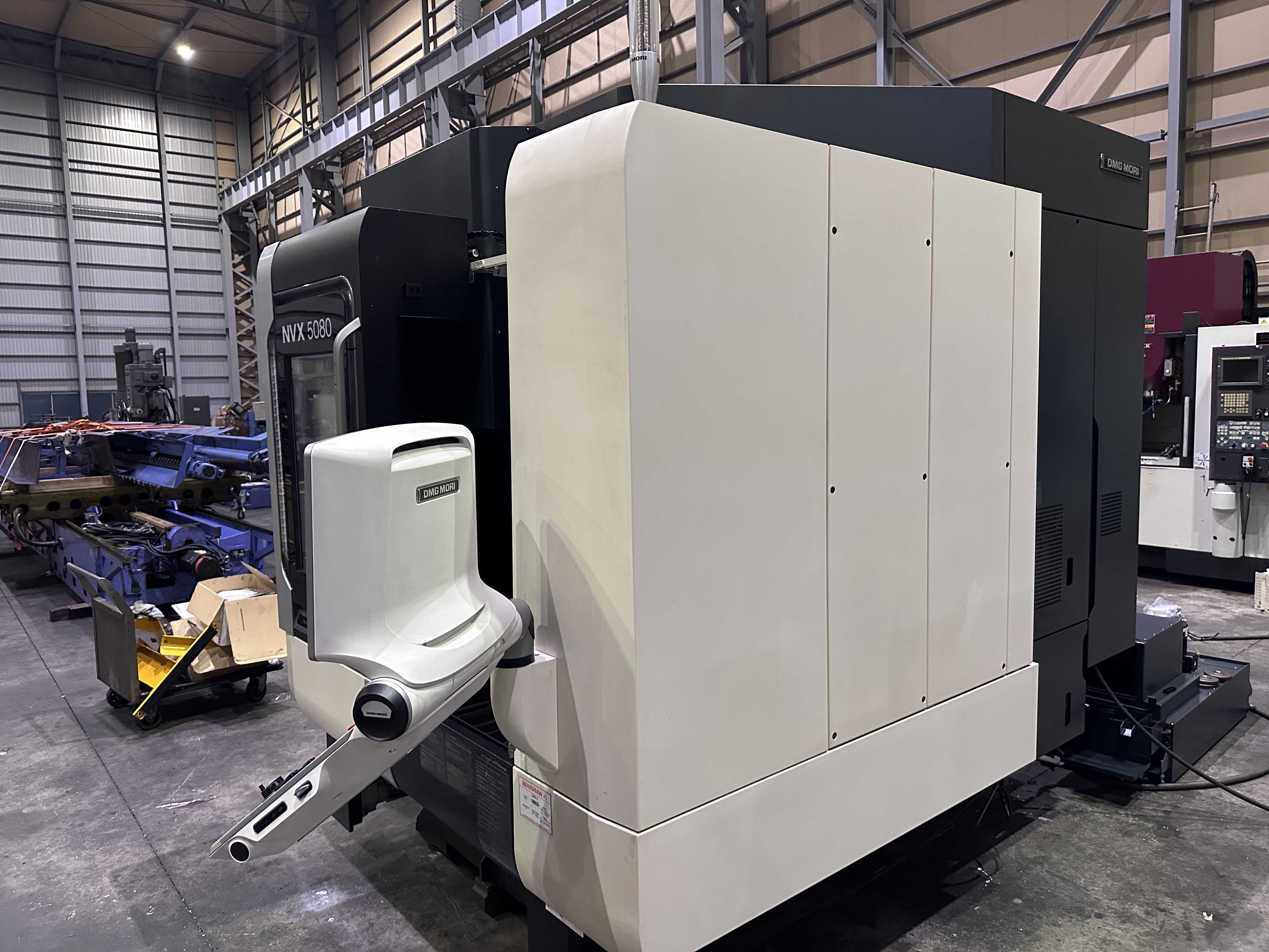 森精機 立マシニング NVX5080/40(BT-40) 2016年製 - 株式会社浪速工機
