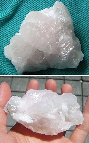 ピンクマンガンカルサイト(クラスター) クリスタル：結晶・原石 地球