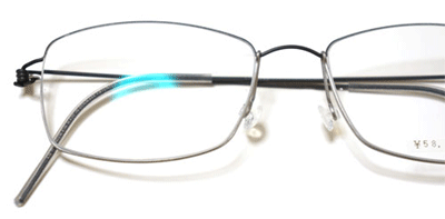 リンドバーグエアチタニウムリム子供用メガネフKim41サイズ60番カラー
