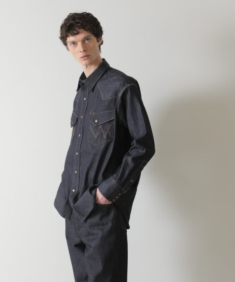 ラングラーコラボ！名作2大巨頭をリジットデニムと尾州ウールで仕立て