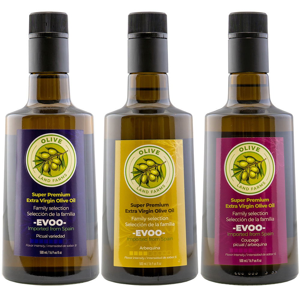 Mix Pack of 500ml - Olive Land Farms EVOO