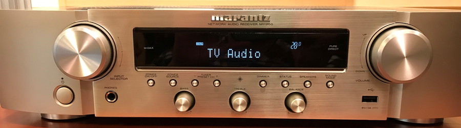 TV音声もHiFiアンプで。】Marantzのネットワークレシーバー「NR1200