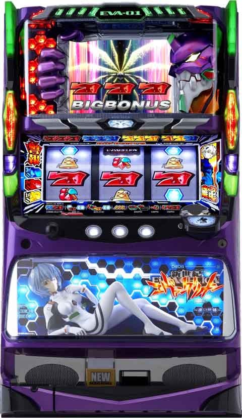 専用筐体に身を包みスロエヴァ第4弾が登場 | P-WORLD パチンコ業界ニュース