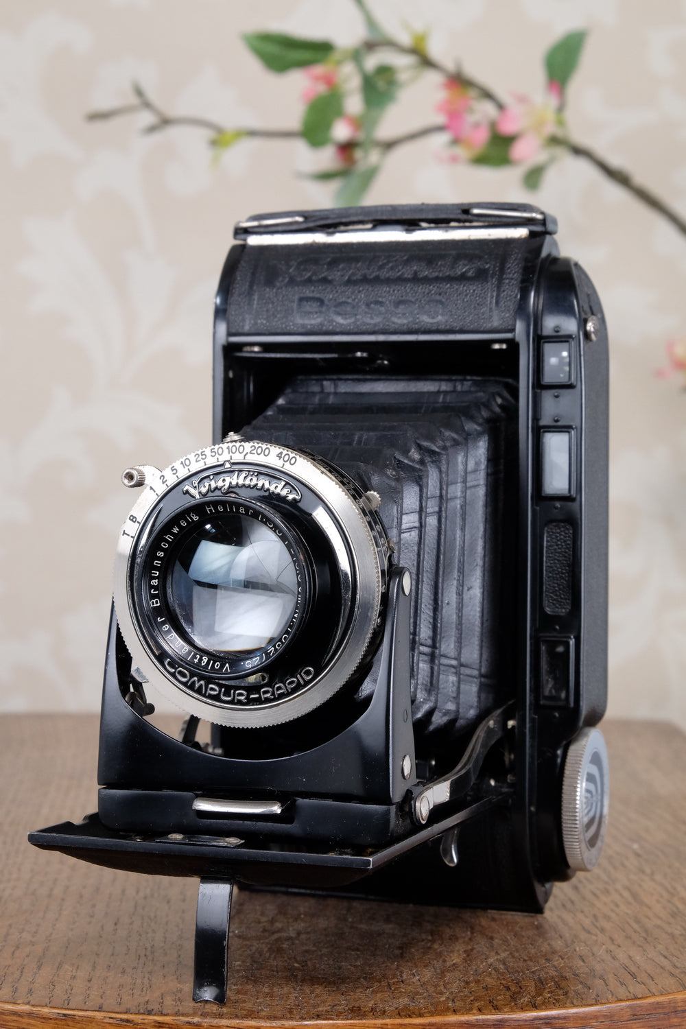 1936 Voigtlander Bessa Rangefinder with HELIAR LENS! 6x9, Freshly