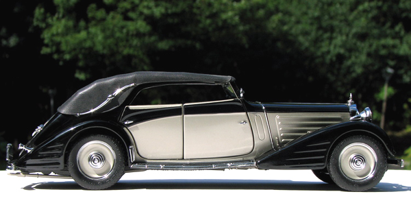 PhillyMint - Franklin Mint 1939 Maybach Zeppelin Silver & Black 1