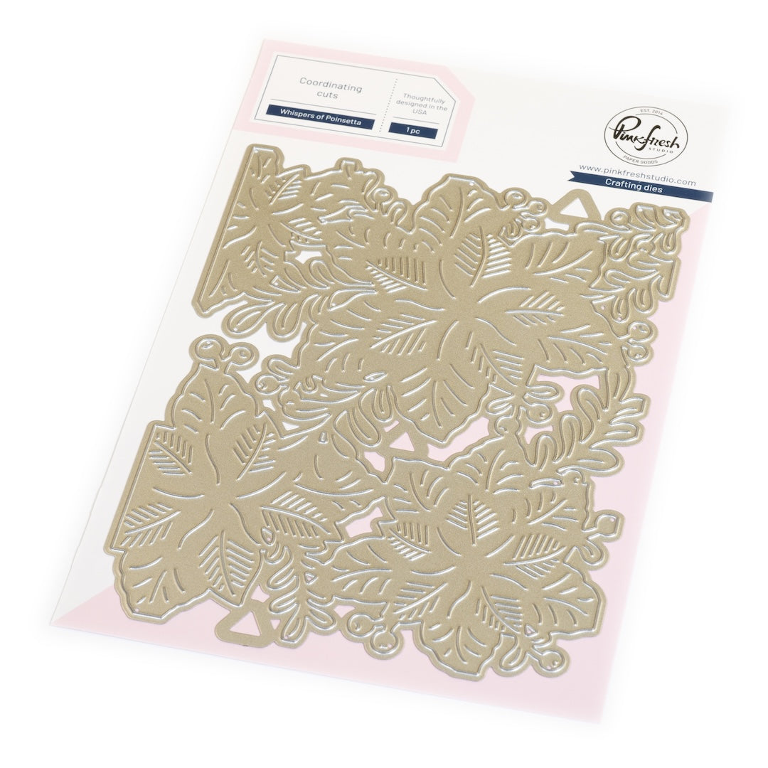 Whispers of Poinsettia die – Pinkfresh Studio