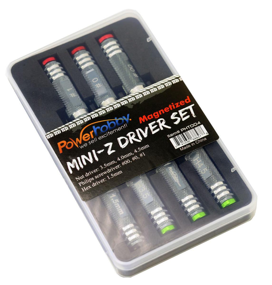 Powerhobby PHT004 Kyosho Mini-Z Magentized Mini-Z Tools Driver Set