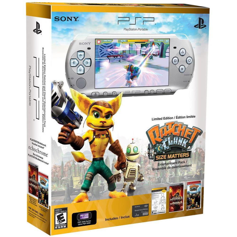 PSP 3000 Complete in Box System (Ratchet & Clank Size Matters Entertai