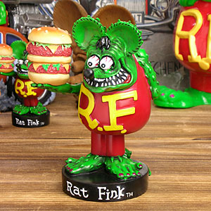 ラットフィンクボビングヘッドハンバーガーMサイズ アメリカン雑貨