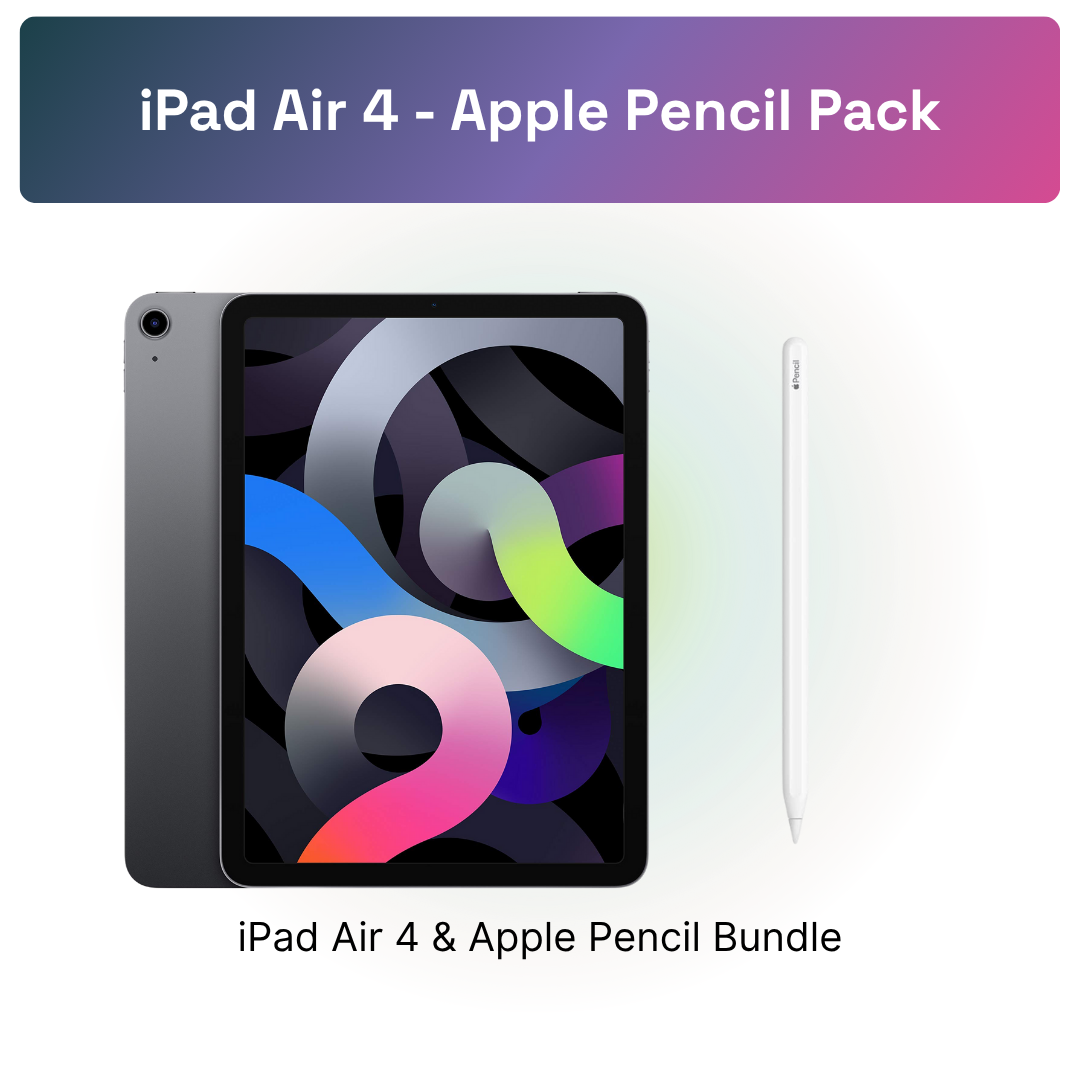 iPad Air 4 + Apple Pencil Pack – Plug