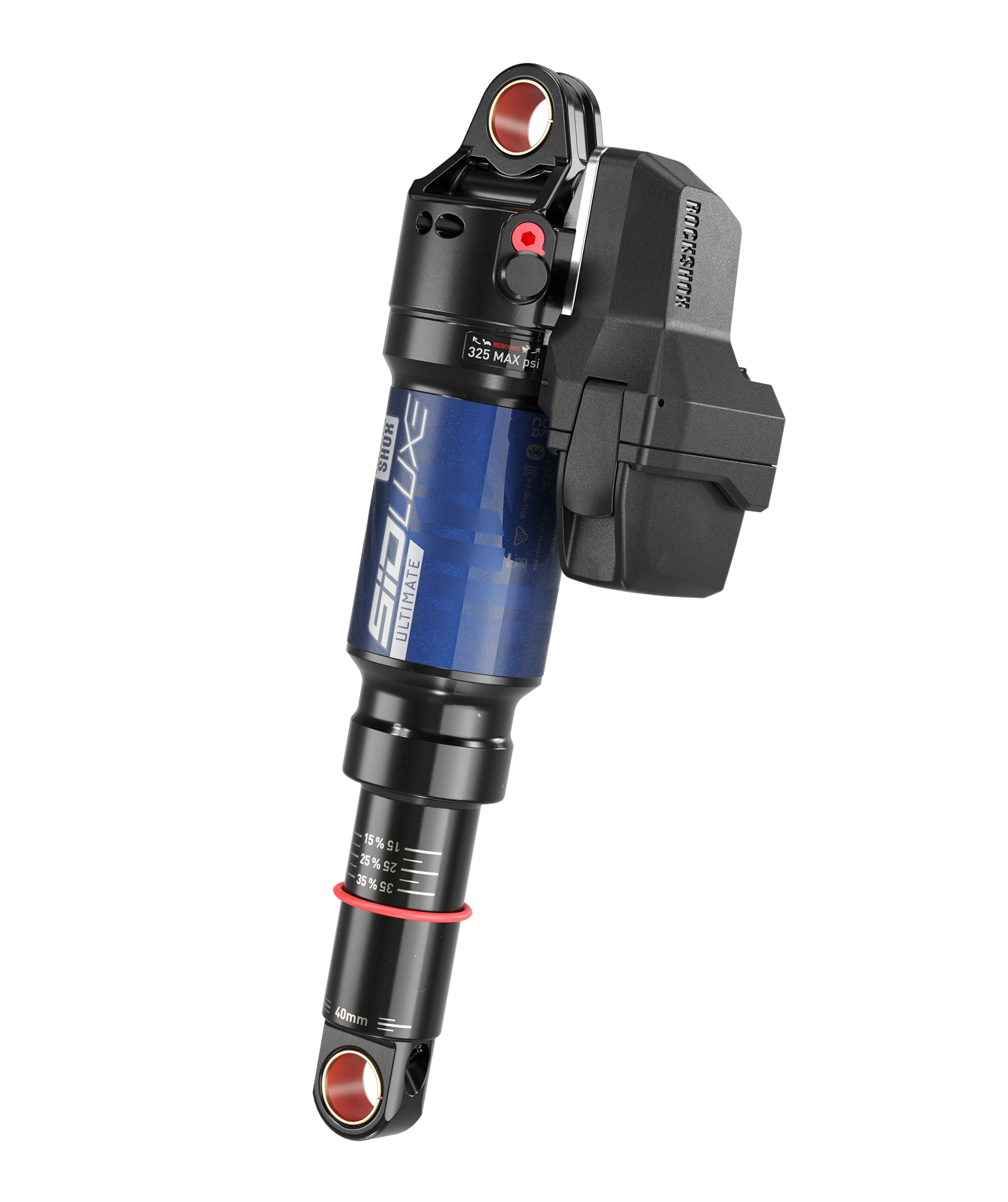 RockShox SIDLuxe Ultimate Flight Attendant Rear Shock - 190 x 40