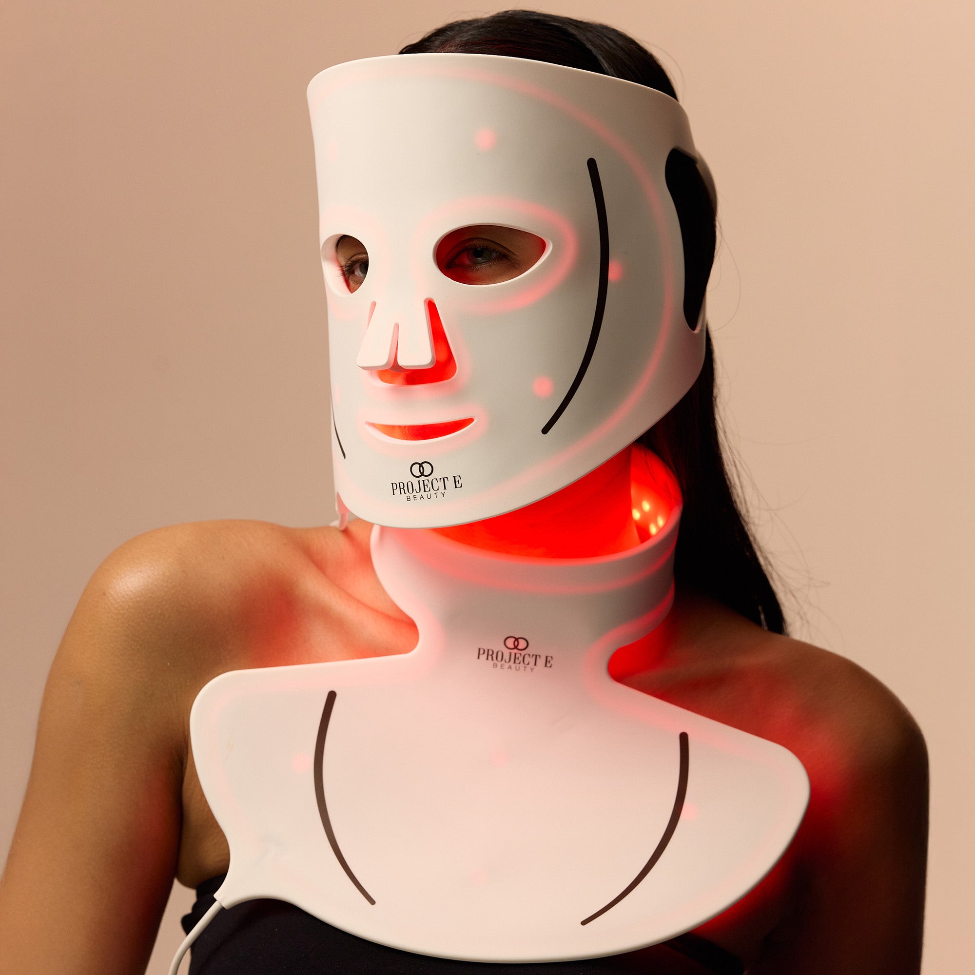 LumaLux Face+ | Pro LED Red Light Therapy Face & Neck Mask