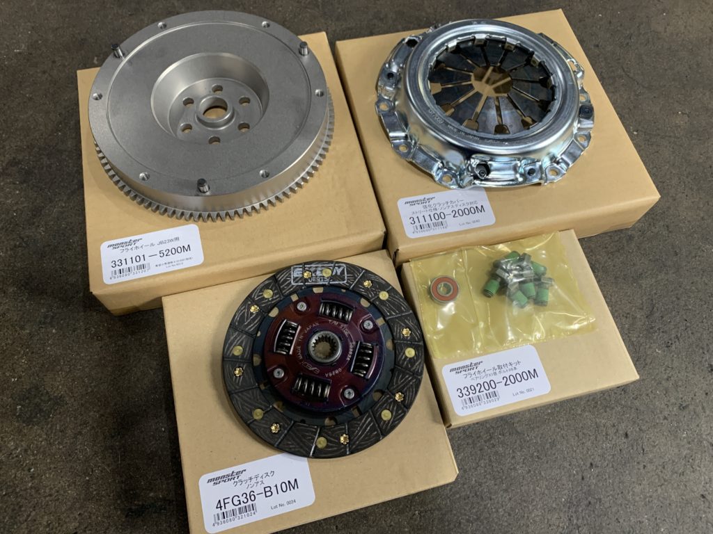 MONSTER CLUTCH & WLYWHEEL SET for JB23W - Pleasure Racing Service