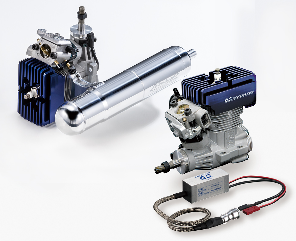 0.S.がWEBマガジンvol.8「進化を遂げたヘリ用ガソリンエンジン！ O.S.