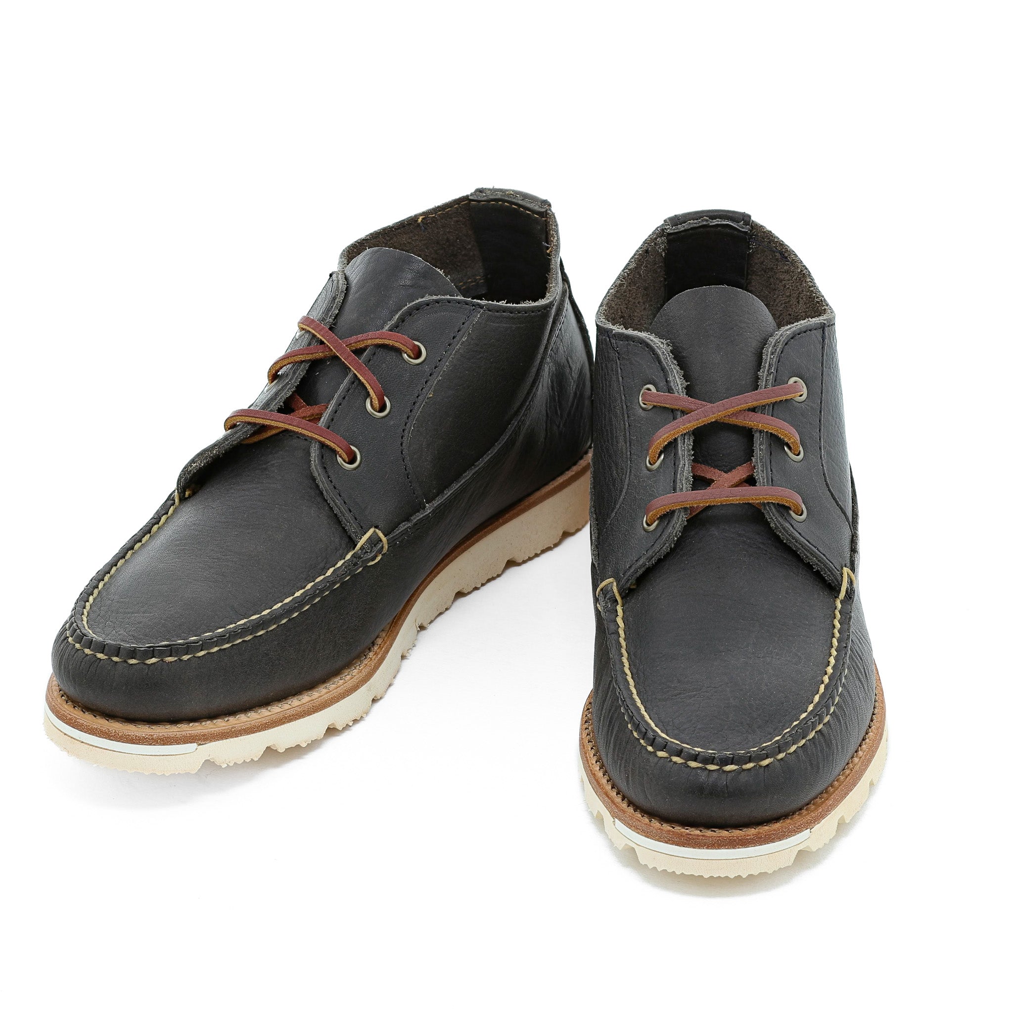 Acadia Chukka- Charcoal Grizzly | Rancourt & Co. | Men's Boots and
