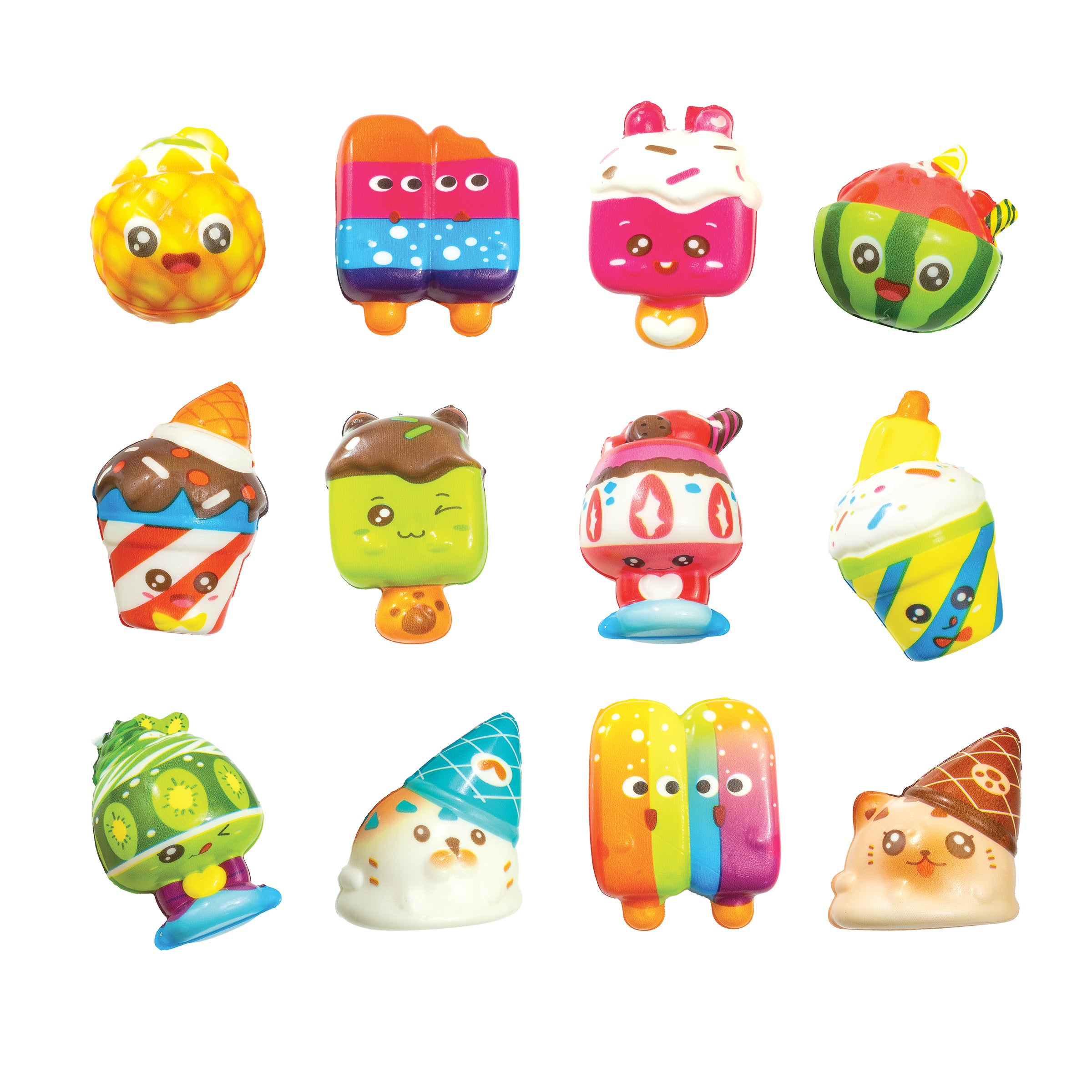 Sweet Squeeze Squishy Pals Toys - 24 per display – Raymond Geddes