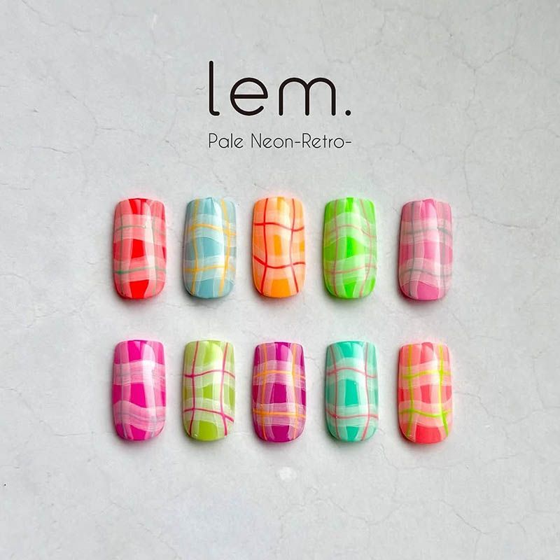 rednails web channel / ♪【Pale neon -Retro-】カラージェル3g n819