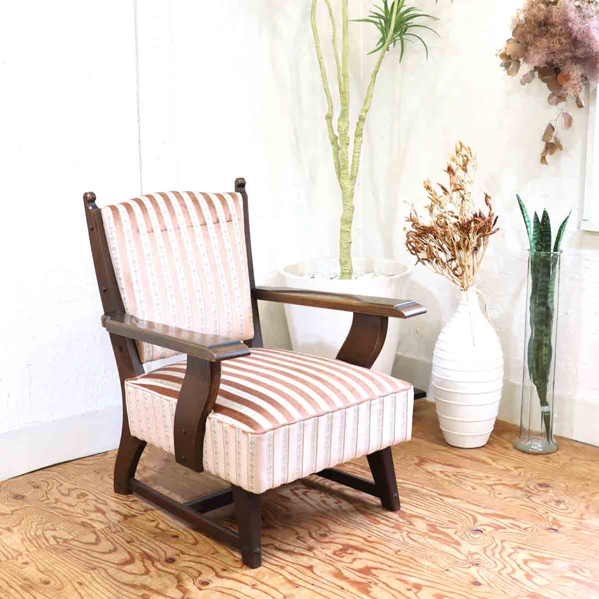 永田良介商店 533型 アームソファ 一人掛け 【1】 永田良介 神戸家具 中古