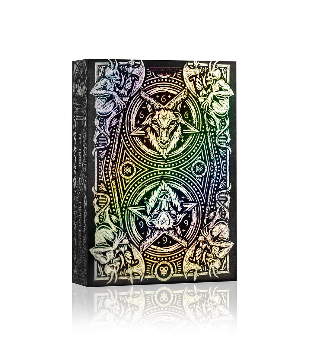 666 Playing Cards - Holographite Edition By Riffle Shuffle Playing