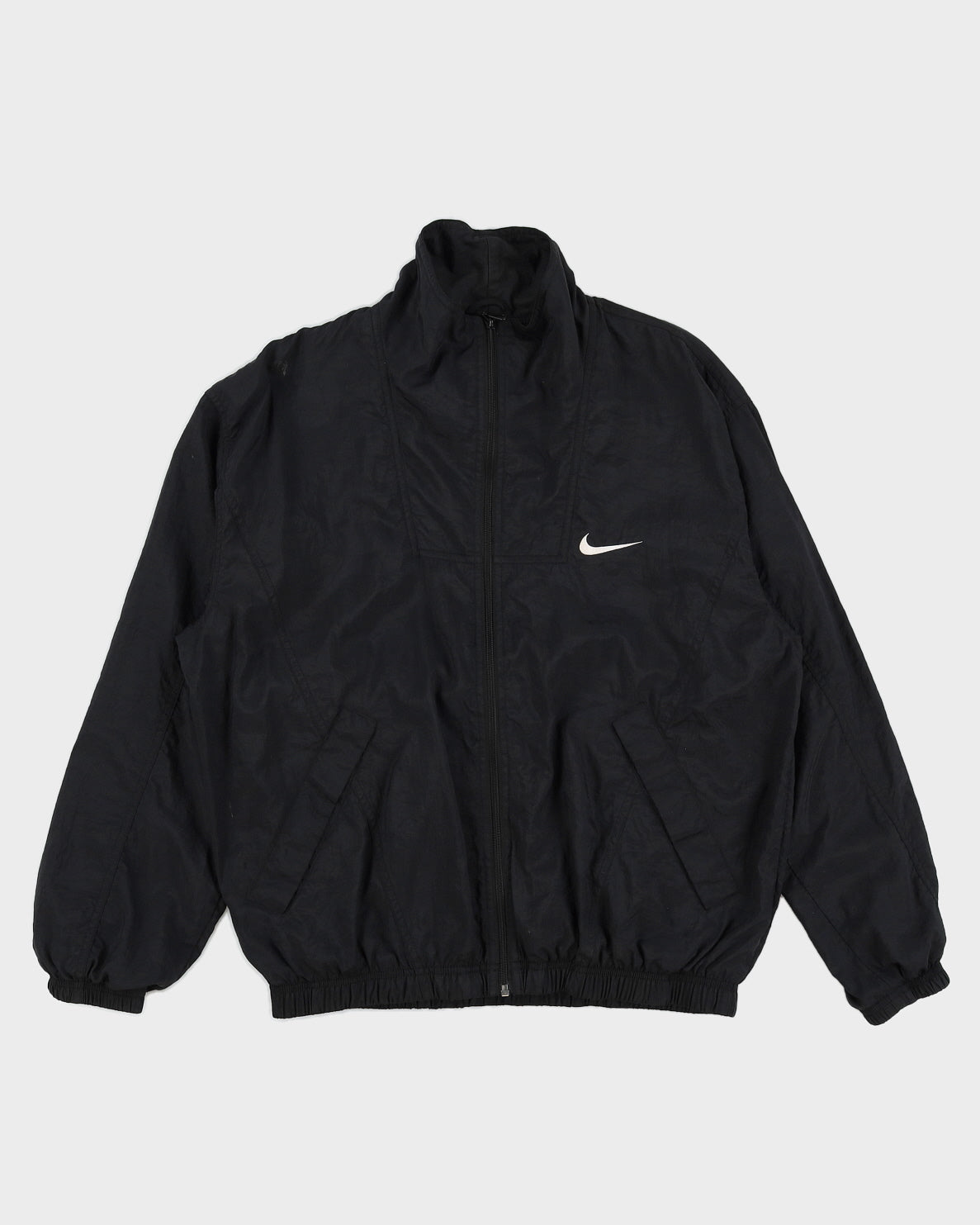 Vintage 90s Nike Black Track Jacket - L – Rokit