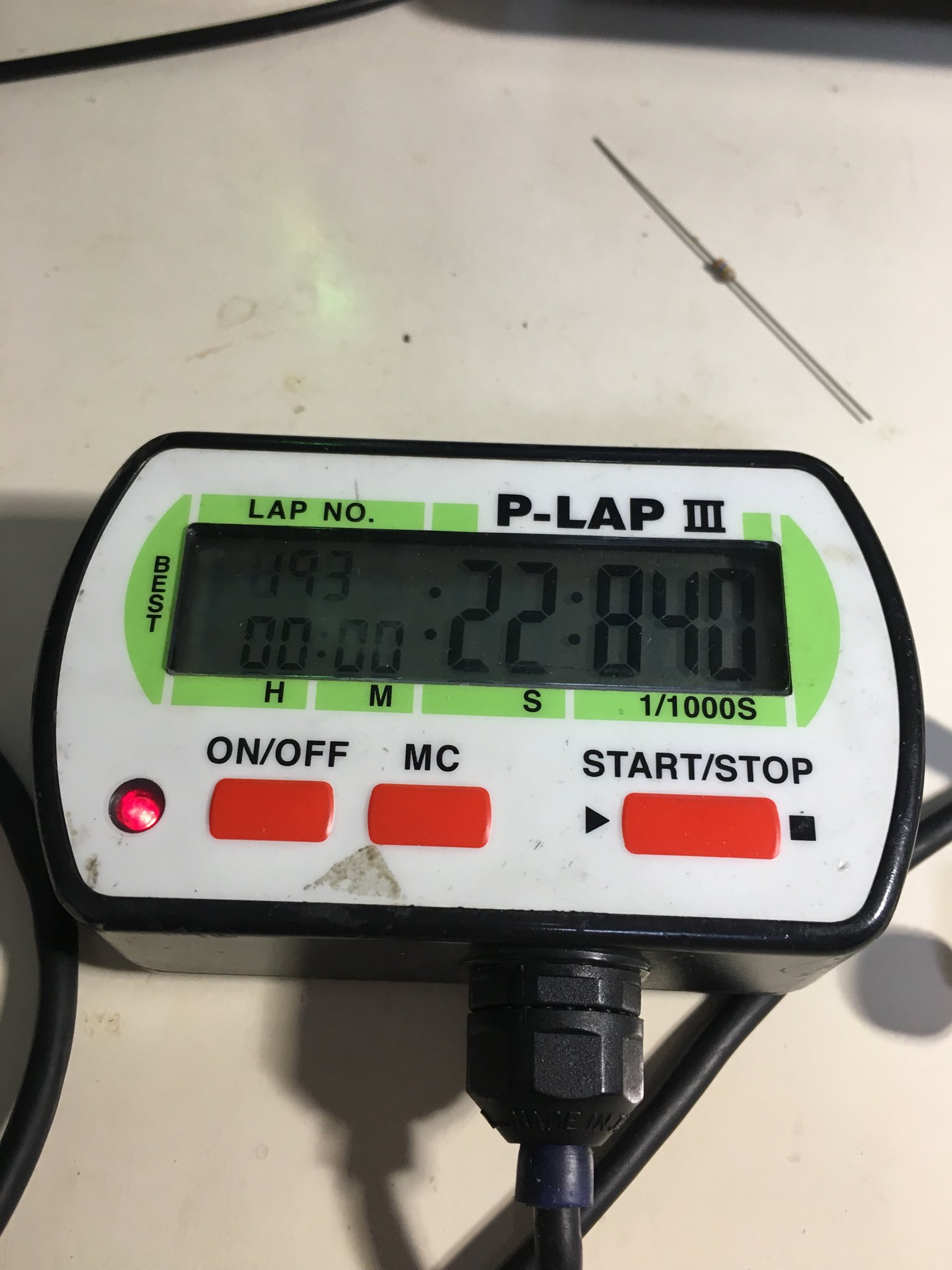 P-LAP III のセンサーを修理 | RVF/RC45 blog