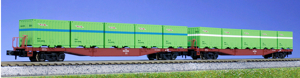 鉄道模型専門店 通販 コキ50000 C20・C21コンテナ積載（2輌入
